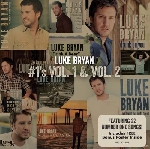Luke Bryan - #1s Vol. 1 & Vol. 2 [2CD]