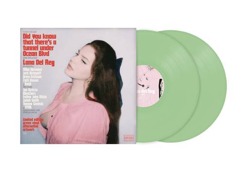 Lana Del Rey - Did you know that theres a tunnel under Ocean Blvd [Indie Exclusive Limited Edition Light Green 2LP/Alt. Cover]