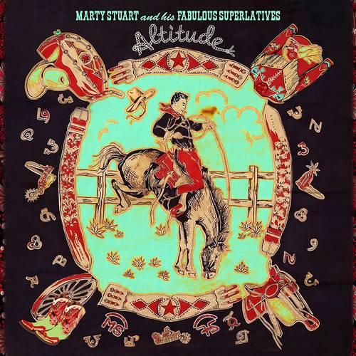 Marty Stuart & His Fabulous Superlatives - Altitude [Indie Exclusive Limited Edition Transluscent Blue LP]