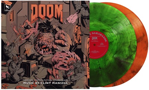 Clint Mansell - Doom - Original Motion Picture Soundtrack (Deluxe Edition) [2LP Green and Orange Smoke vinyl]