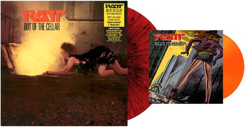 Ratt - Out Of The Cellar (40th Anniversary) [Red/Black Splatter LP/Neon Orange 7inch Single]